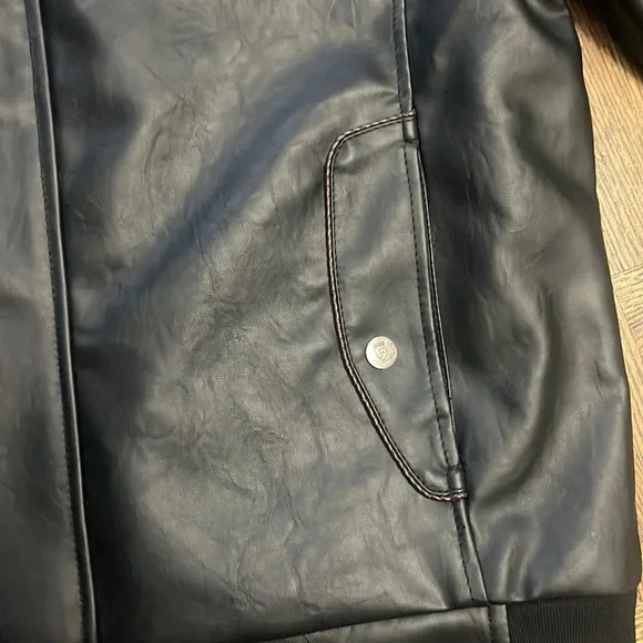 F Collection Leather Jacket - Picture 3 of 9